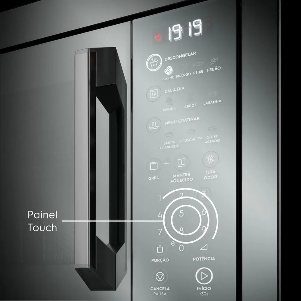 Torre de Cocção com Micro-ondas Electrolux 34L Inox Home Pro (ME3HP) + Forno de Embutir Electrolux Elétrico 80L Home Pro (OE9XS)