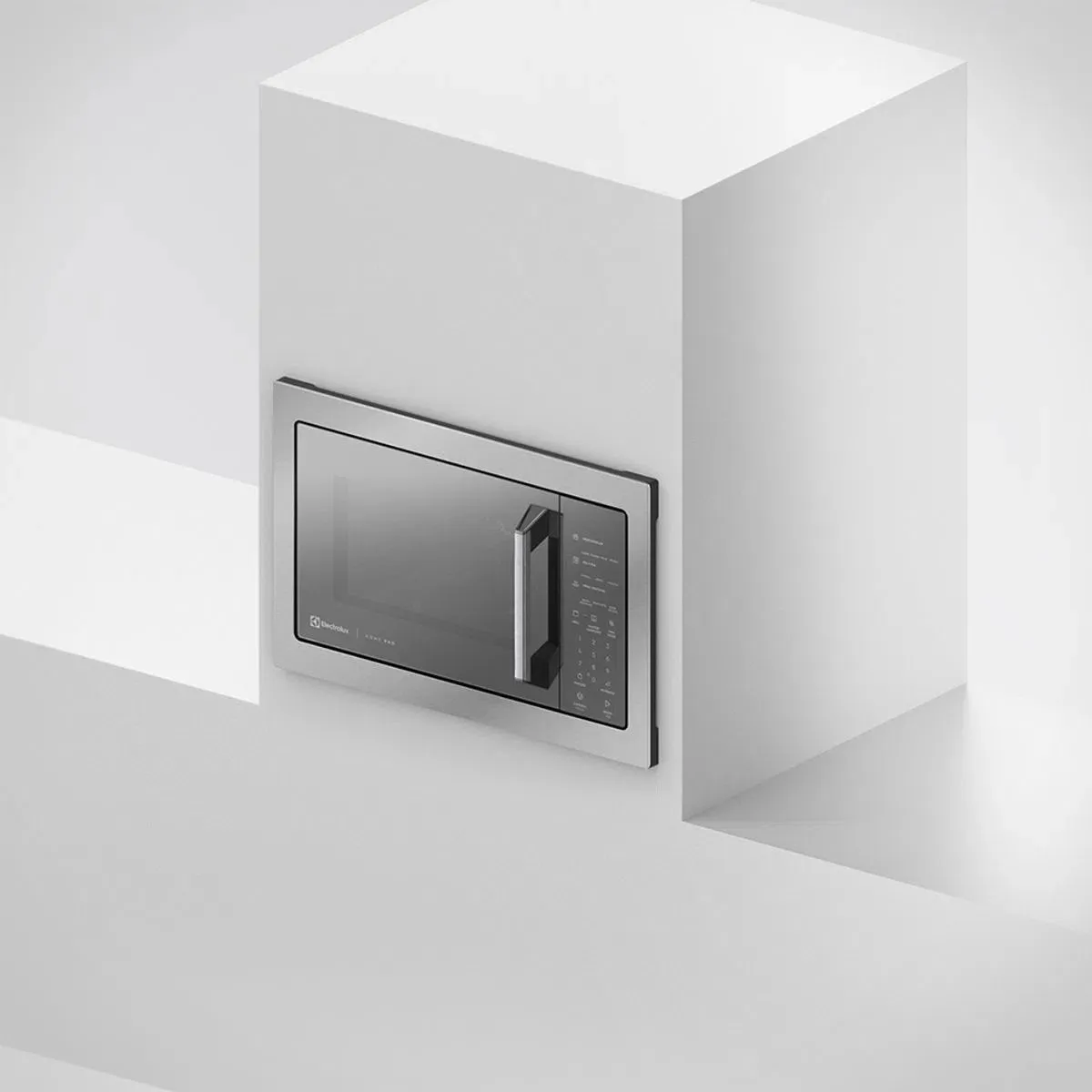 Micro-ondas Electrolux 34L cor Inox Home Pro com Grill e Função Tira Odor (MX43T)