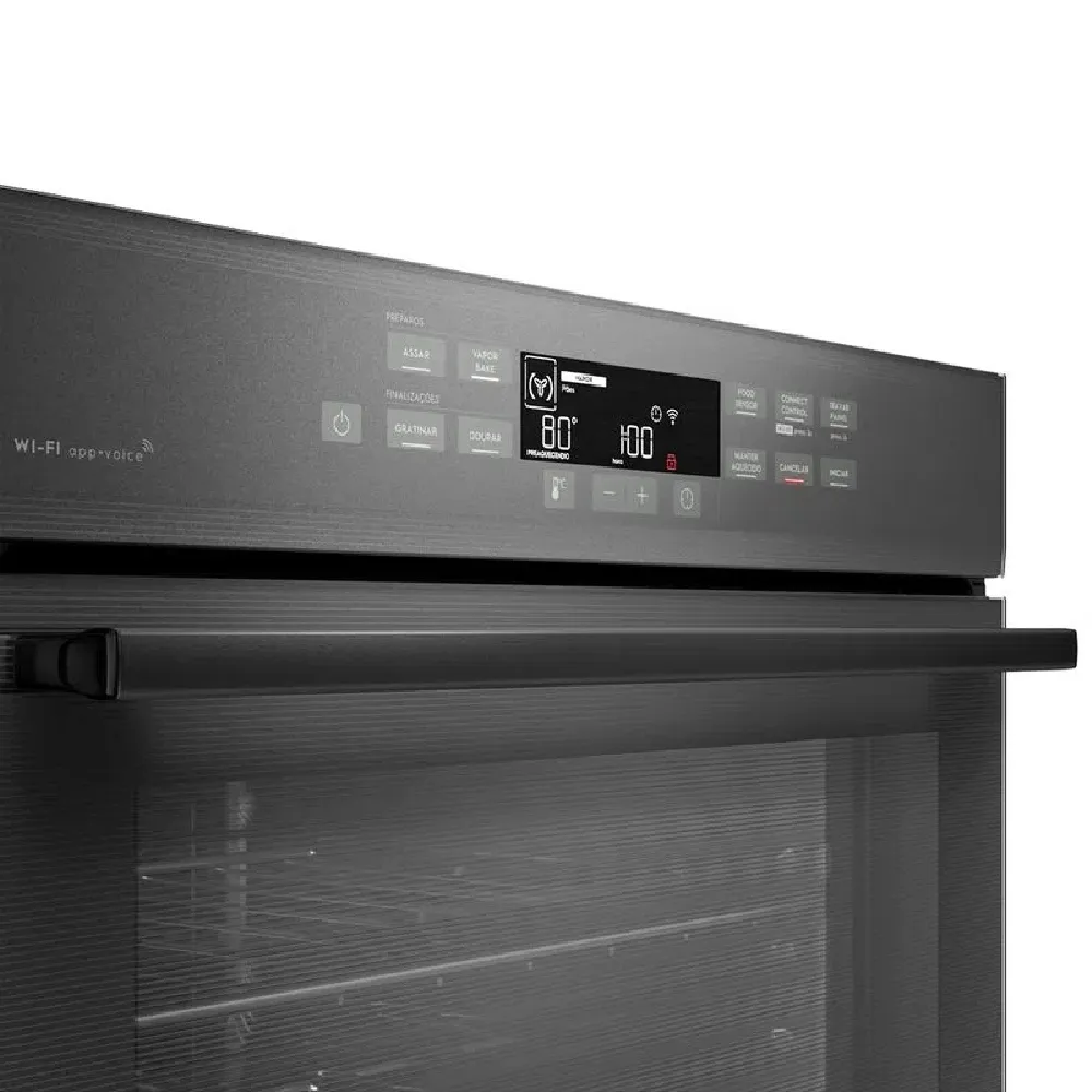 Torre de cocção Micro-ondas de Embutir Experience ME3BC + Forno de Embutir Elétrico Cinza (OE8EW) Electrolux