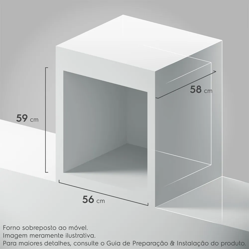 Torre de Cocção com Micro-ondas de Embutir 34l Experience + Forno de Embutir a Gás 80L Experience com FoodSensor Electrolux (ME3BC+OE8GF)