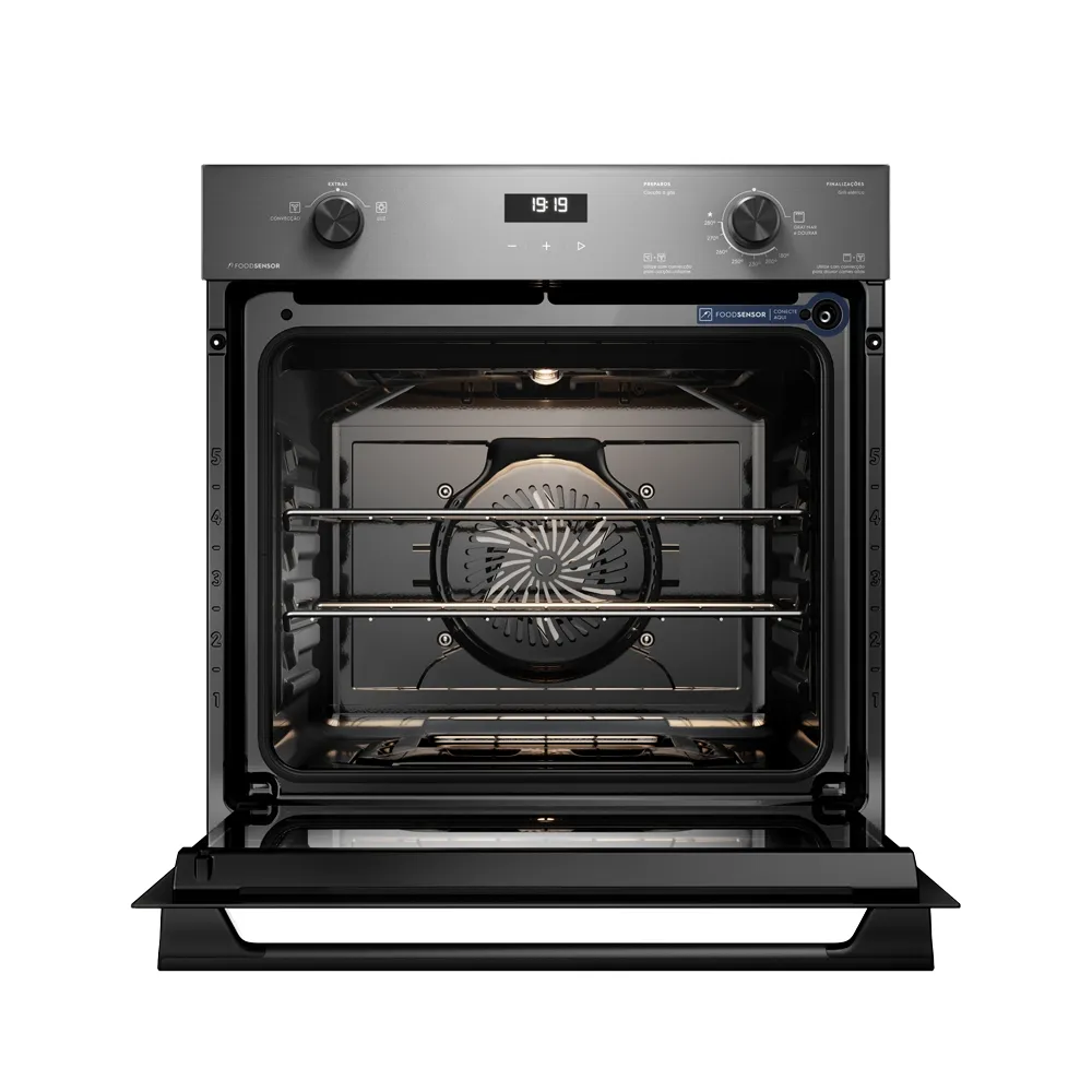 Torre de Cocção com Micro-ondas de Embutir 34l Experience + Forno de Embutir a Gás 80L Experience com FoodSensor Electrolux (ME3BC+OE8GF)