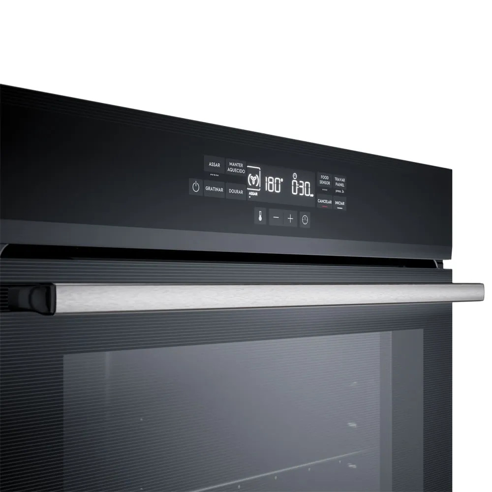 Torre de Cocção com Micro-ondas de Embutir 34l Experience + Forno de Embutir Elétrico 80L Experience com FoodSensor Electrolux (ME3BP+OE8EF)