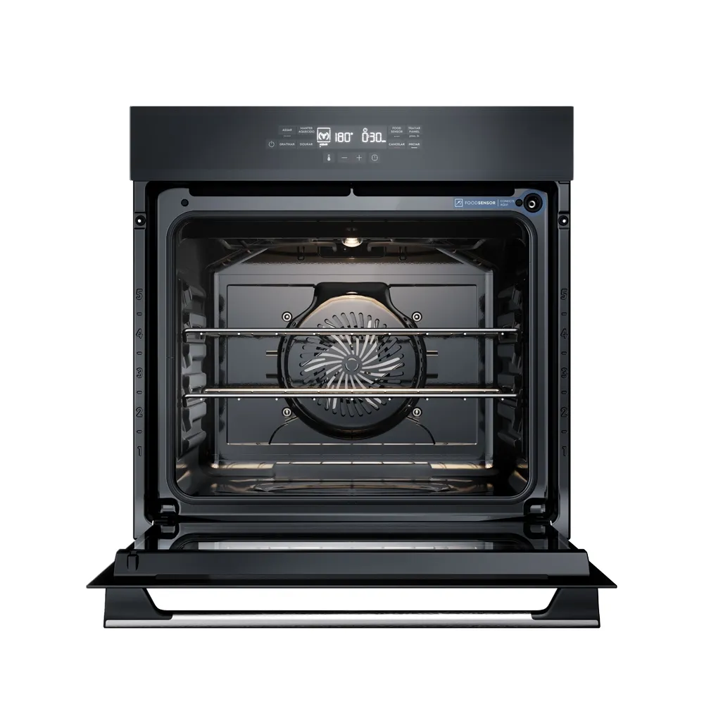 Torre de Cocção com Micro-ondas de Embutir 34l Experience + Forno de Embutir Elétrico 80L Experience com FoodSensor Electrolux (ME3BP+OE8EF)