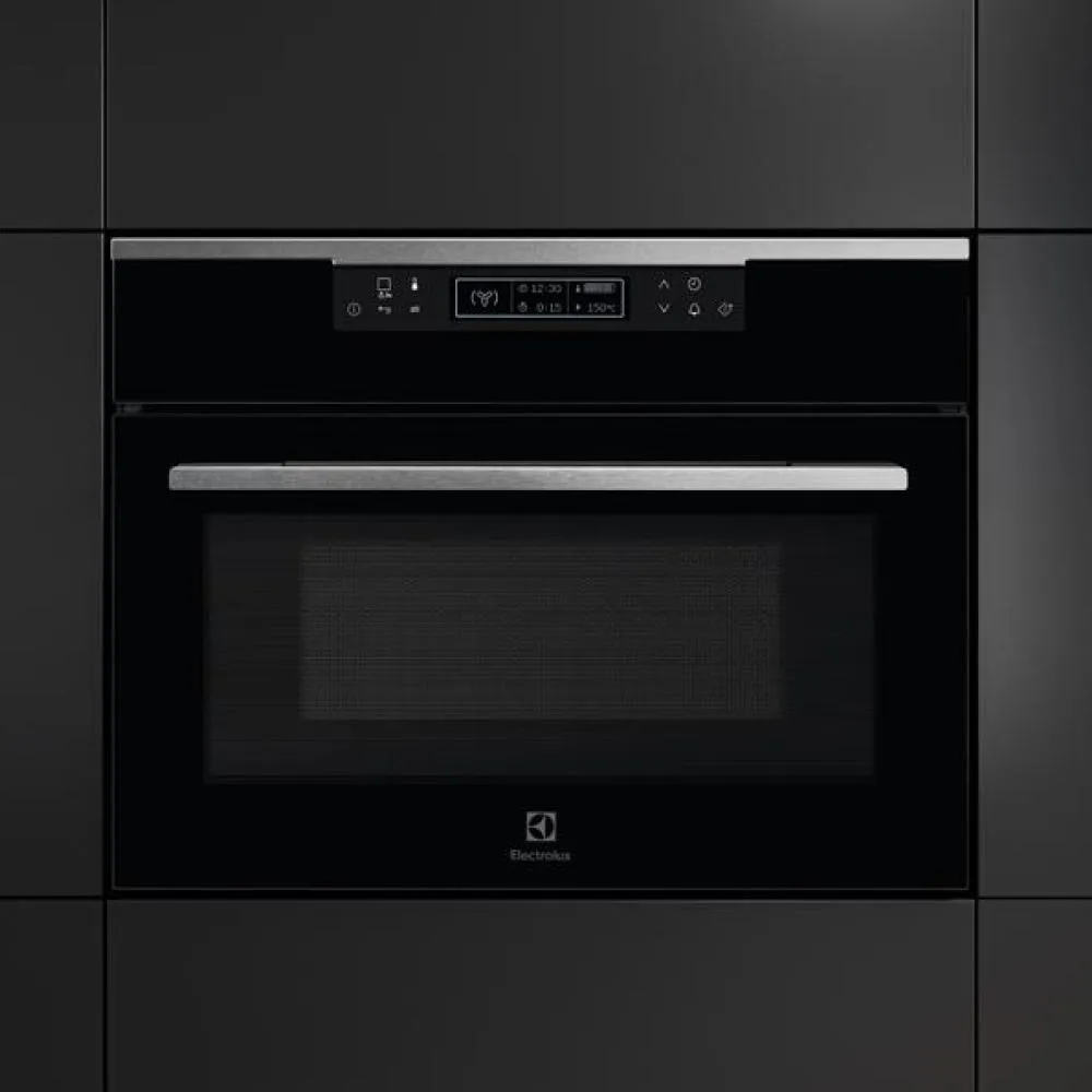 Torre de Cocção com Forno de Embutir Multifuncional 43L com Micro-ondas + Forno de Embutir 72L Elétrico a Vapor Electrolux (ME4EP)+(OE8ES)