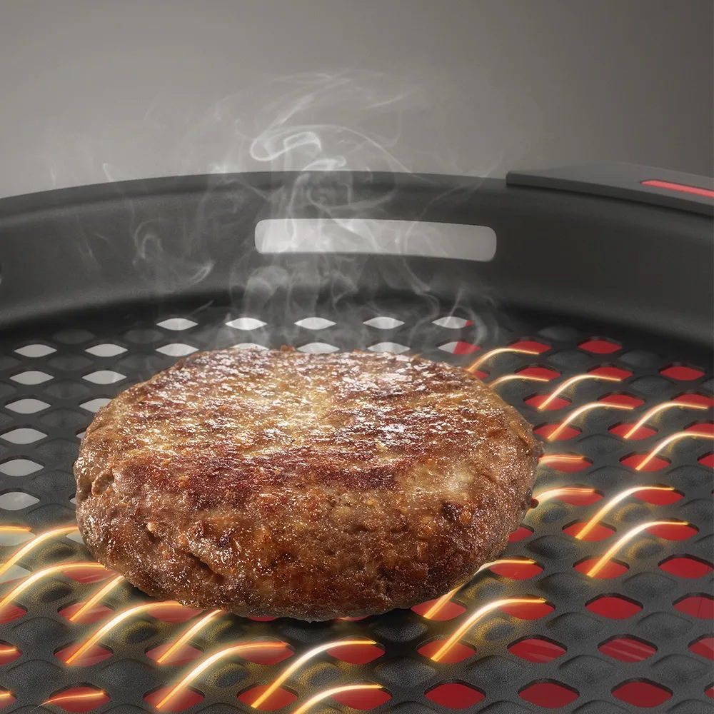 Micro-ondas Electrolux 32L cor Inox Espelhado com Função Aircook e Grill (MGA42)