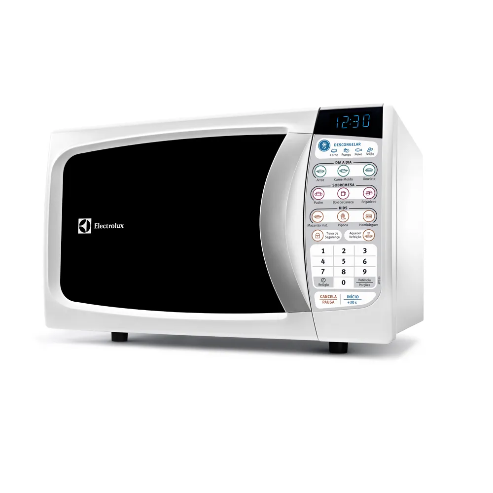 Micro-ondas Electrolux 20L Branco Painel Seguro e Display Digital (MTD30)