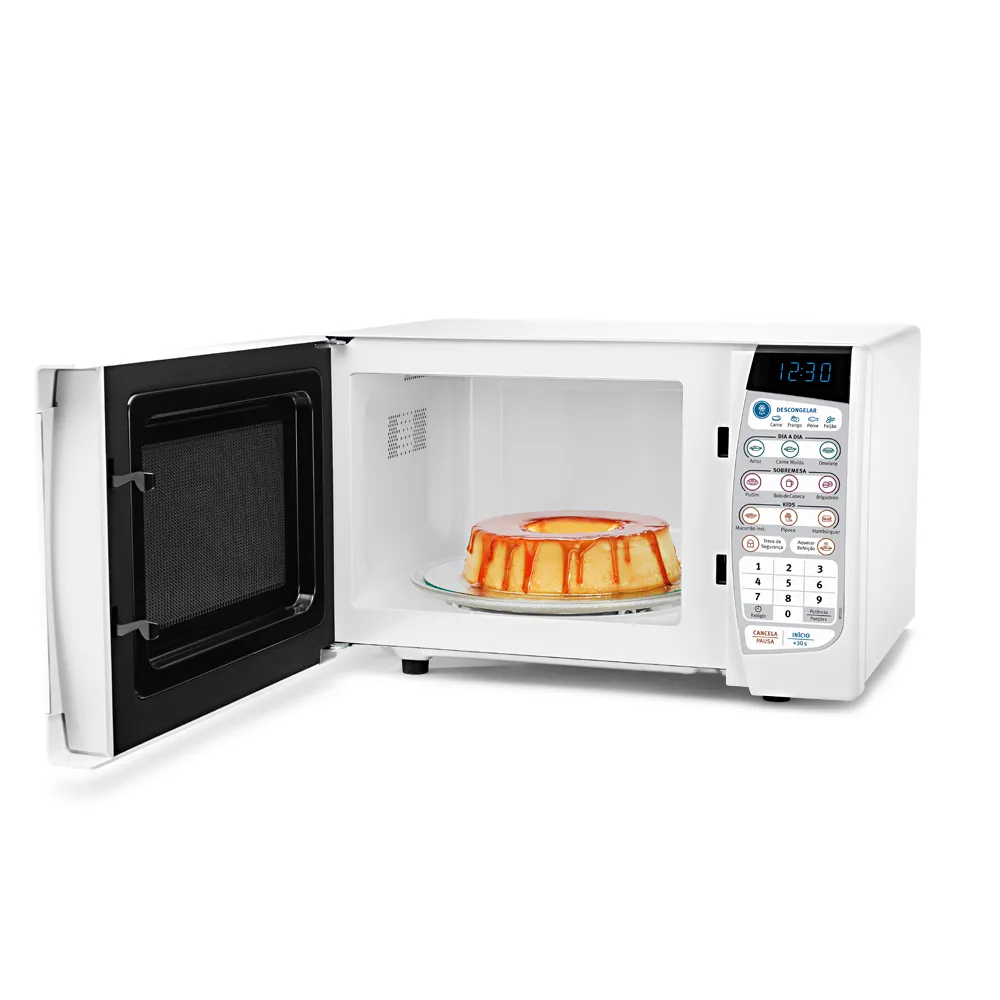Micro-ondas Electrolux 20L Branco Painel Seguro e Display Digital (MTD30)