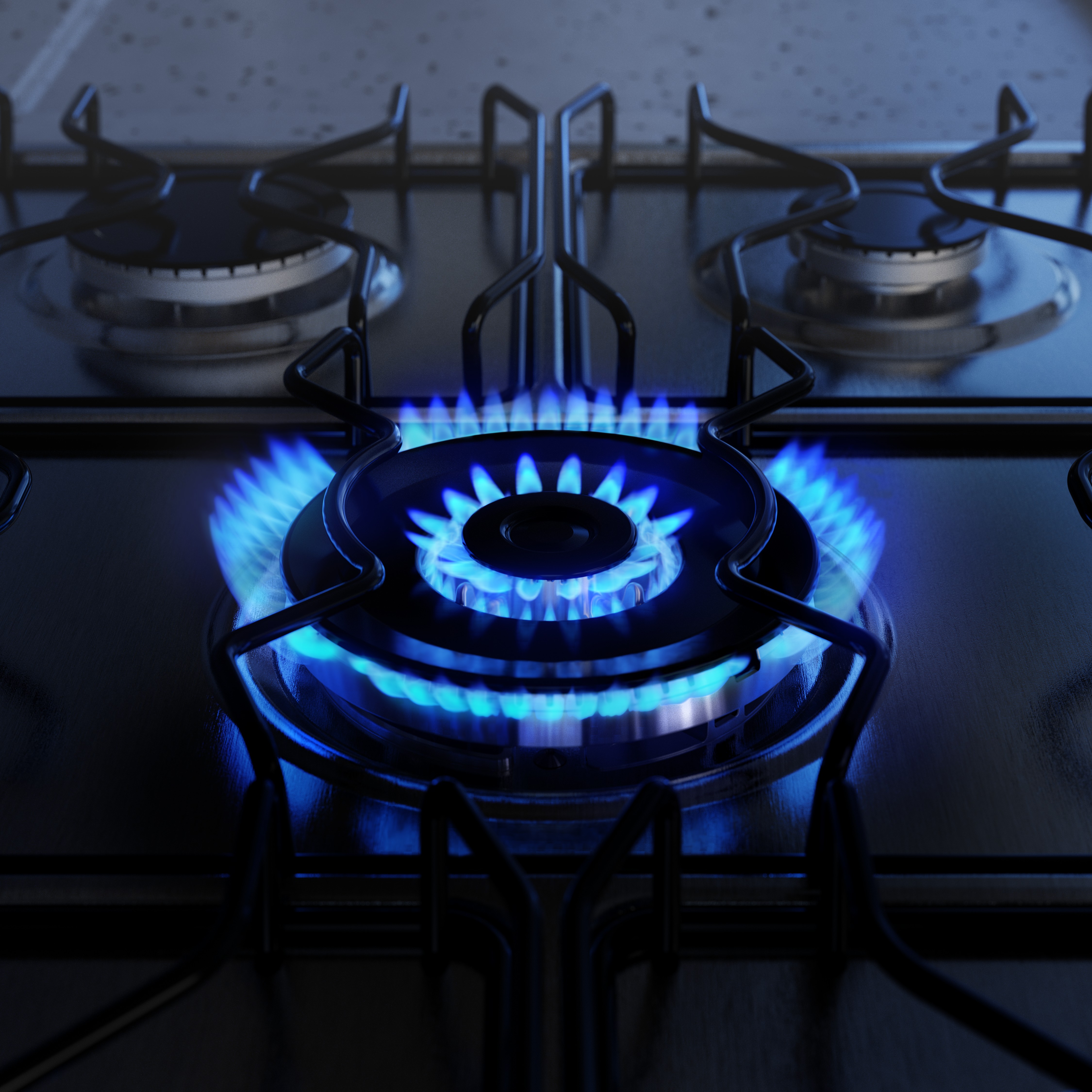 Fogão 5 bocas Electrolux Cinza Efficient Mesa Inox, PerfectCook e VaporBake® (FE5IG)