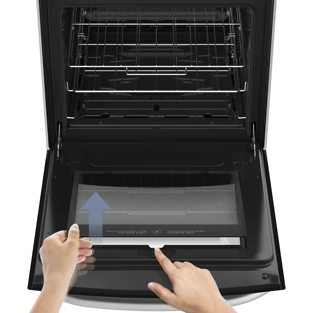 Fogão 4 Bocas Electrolux Preto com Porta Full Glass (56LBU)