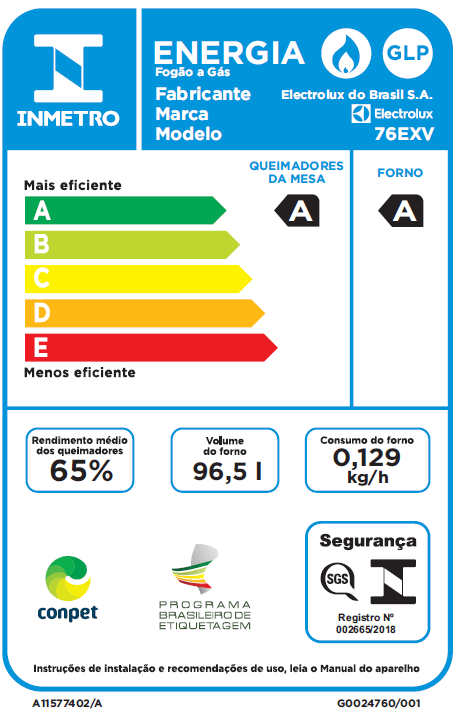 Fogão 5 Bocas de Embutir Electrolux Prata com Mesa de Vidro e Grill (76EXV)