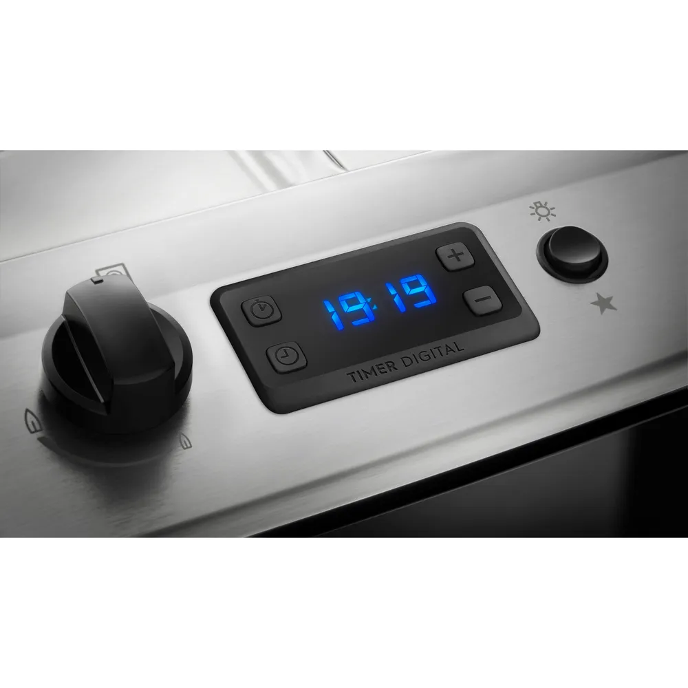 Fogão 5 Bocas de Embutir Electrolux Preto com Grill e Tripla Chama (76EBR)