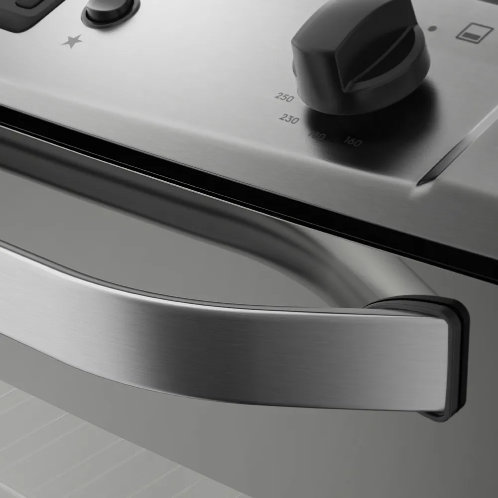 Fogão 5 Bocas Electrolux Prata com Grill e Tripla Chama (76GSR)