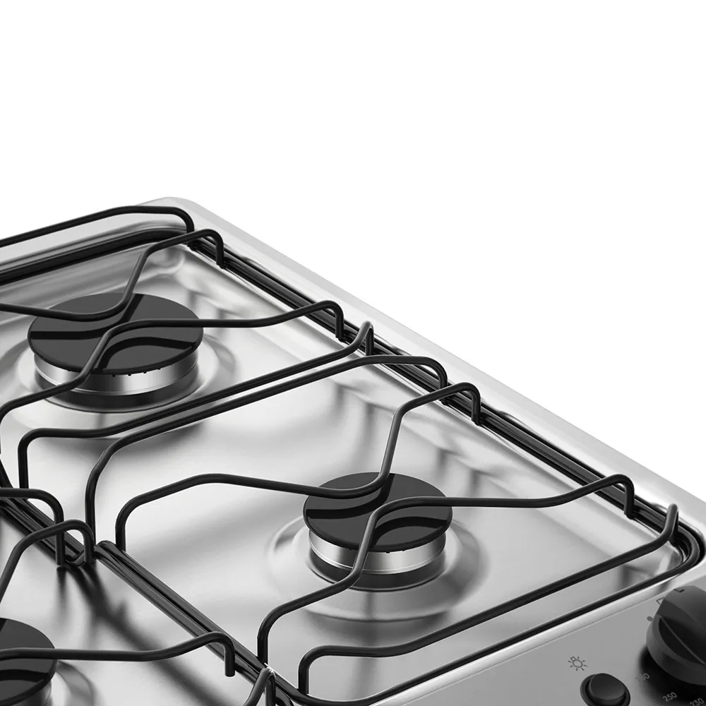 Fogão 6 Bocas Electrolux Branco com Porta Full Glass e Vidro Interno Removível (76UB6)