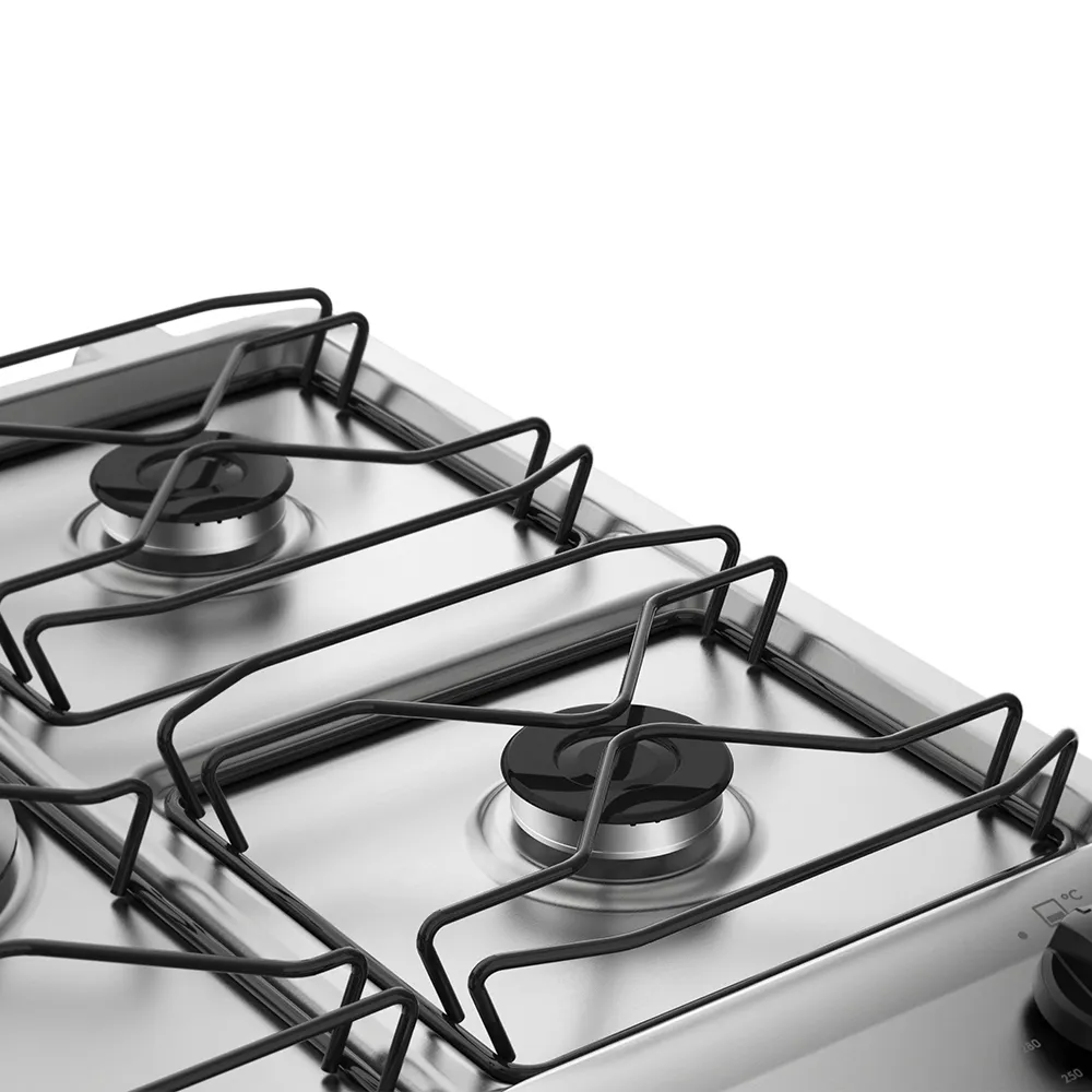Fogão 5 Bocas Electrolux Preto com Tripla Chama e Timer Digital (76UBR)