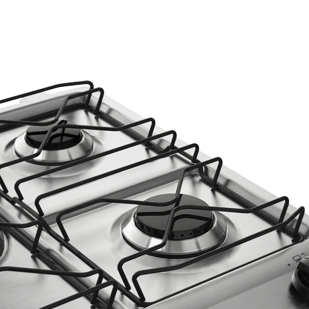 Fogão 5 Bocas Electrolux Branco com Tripla Chama e Timer (76UBQ)