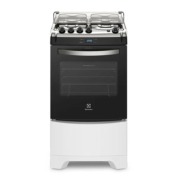 Fogão 4 Bocas Electrolux Branco com Timer Digital (52LBR)