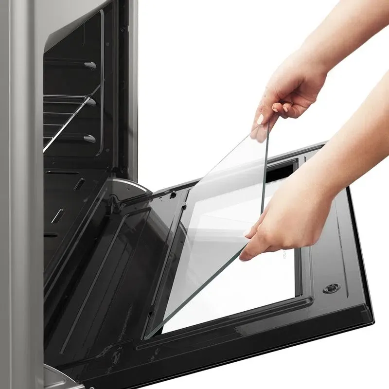 Fogão 5 Bocas Electrolux Prata com Ultra Chama e Vidro Interno Removível (76LSU)