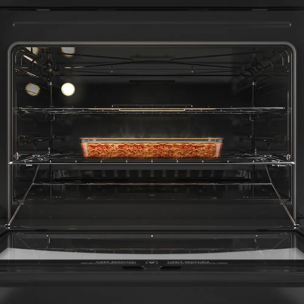 Fogão 5 Bocas Electrolux Prata com Tripla Chama e Forno Easy to Clean (76USQ)