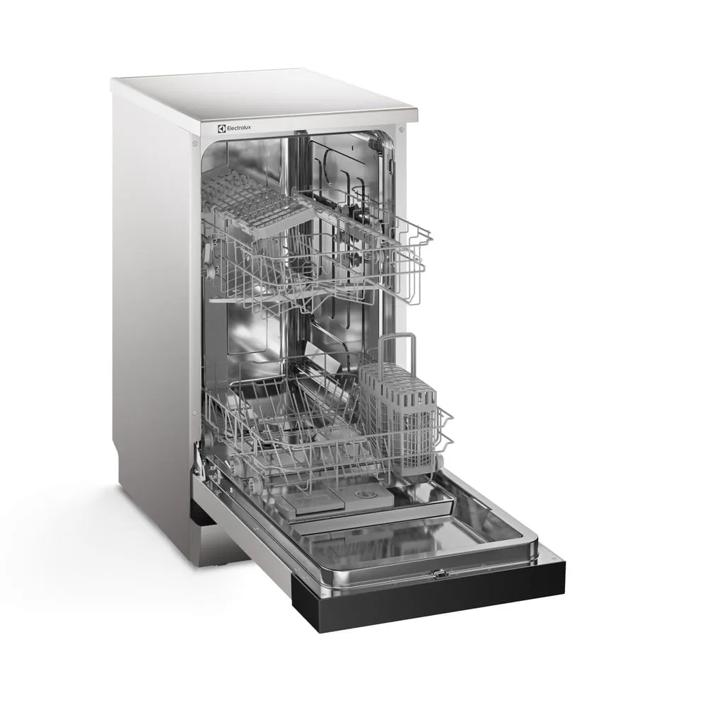 Lava-Louça Electrolux 10 Serviços Inox com Programa Lava & Seca 50 min (LS10E)