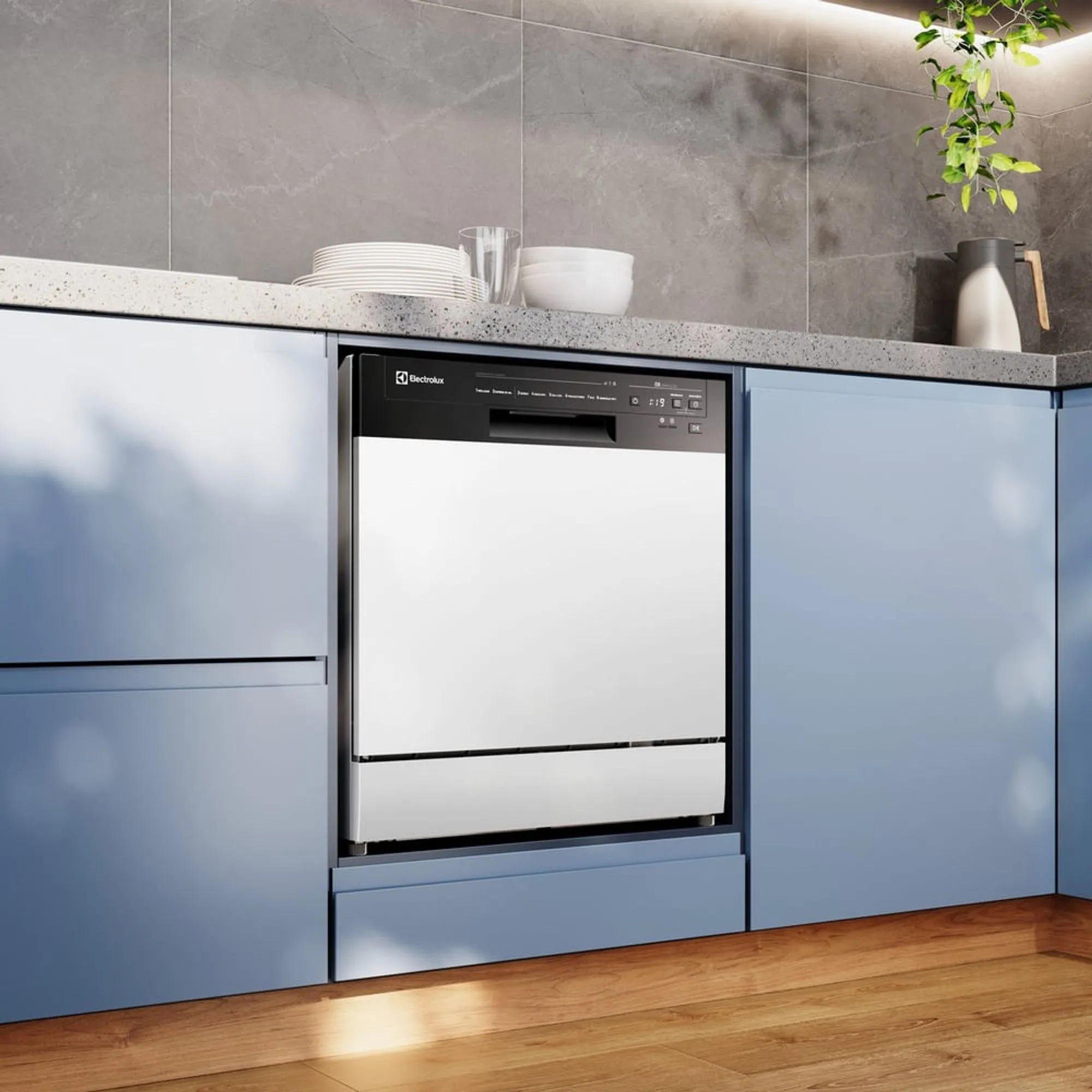 Lava-Louça Electrolux 8 Serviços Branca com Programa Lava & Seca 50 min (LB08E)