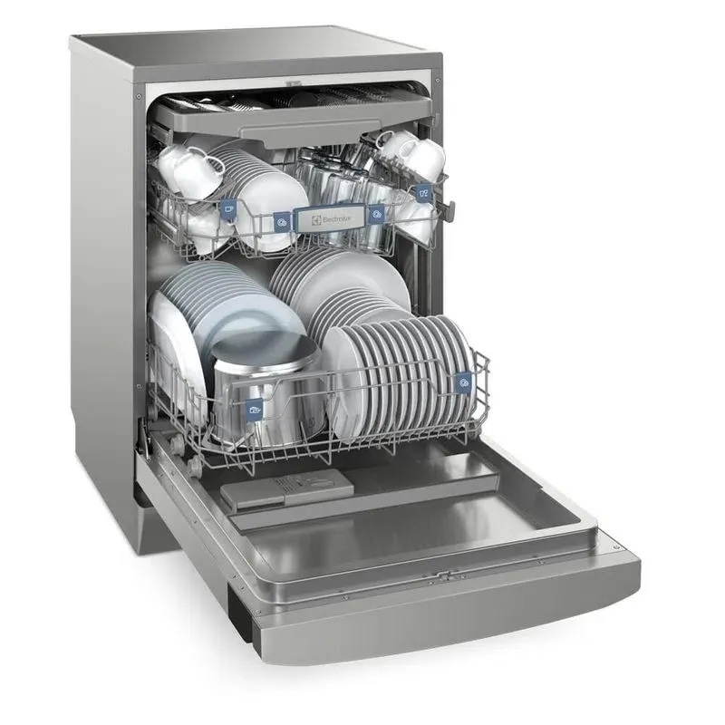 Lava-Louças Electrolux 14 Serviços Inox com Função Higienizar Compras (LL14X)