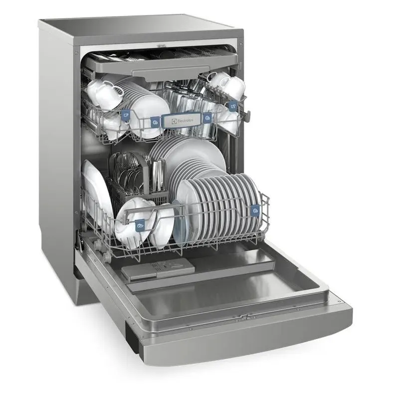 Lava-Louças Electrolux 14 Serviços Inox com Função Higienizar Compras (LL14X)