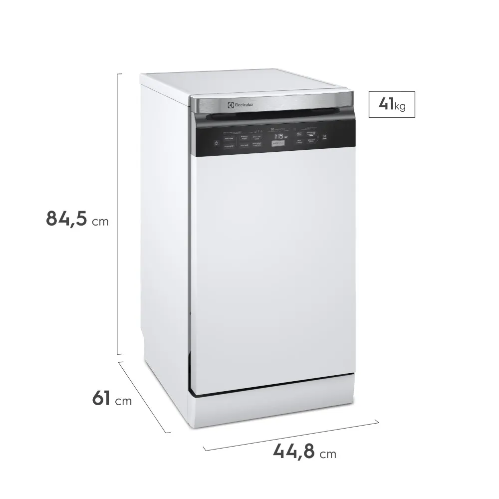 Lava Louças Electrolux 10 Serviços Branca com Função Higienizar Compras (LL10B)