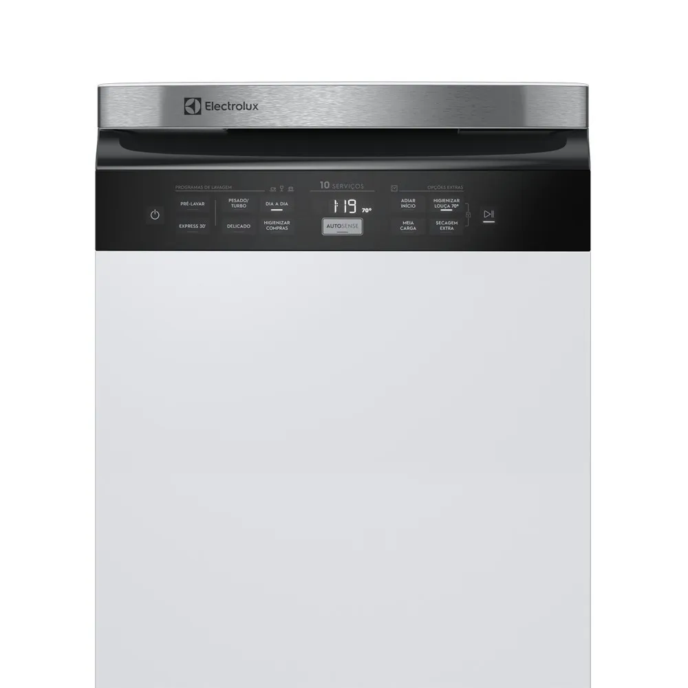 Lava Louças Electrolux 10 Serviços Branca com Função Higienizar Compras (LL10B)