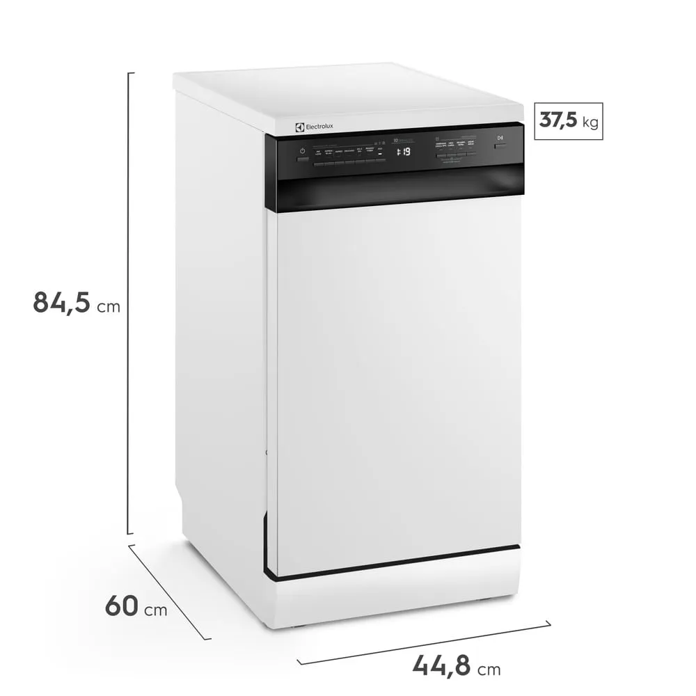 Lava-Louça Electrolux 10 Serviços Branca com Programa Lava & Seca 50 min (LB10E)