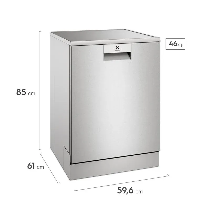 Lava louças Electrolux 13 serviços Inox com Comfort Lift (LP13X)