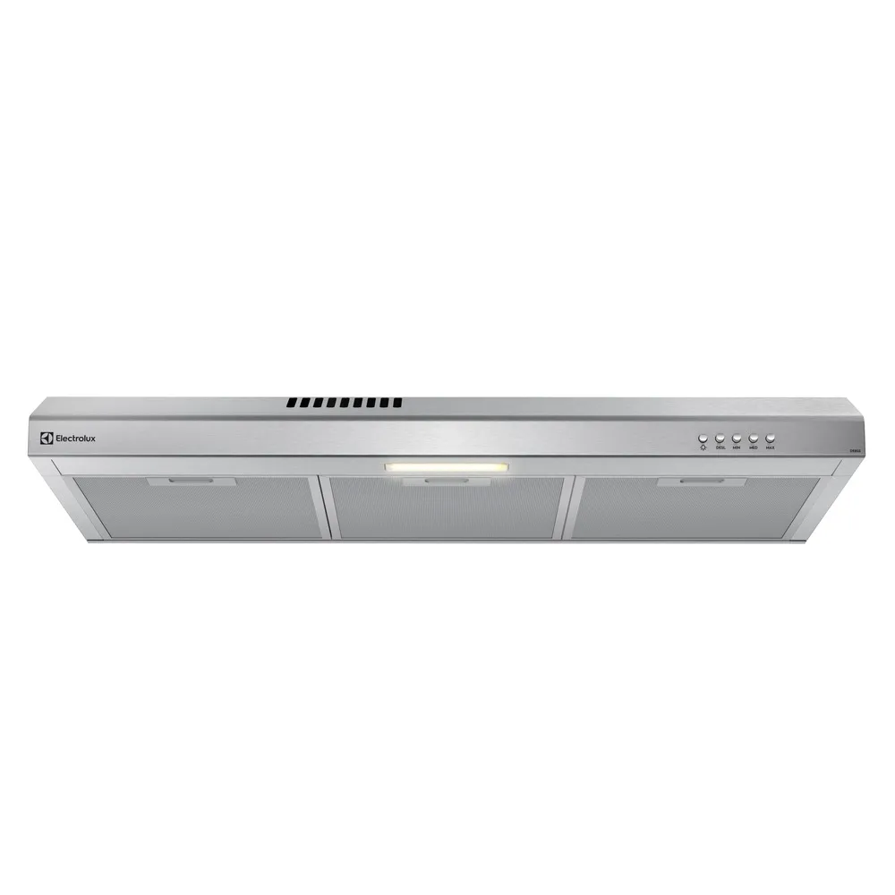 Depurador de Ar Electrolux 80cm Inox Alto Poder de Sucção, Luz LED e Filtragem Dupla (DE8SS)