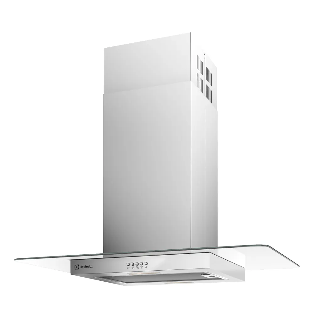 Coifa de Ilha Electrolux 90cm de Vidro Efficient com Luz de Led (CE9IX)