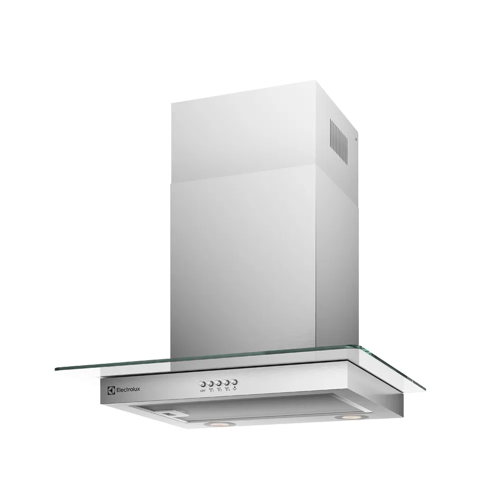 Coifa de Parede Electrolux 60cm de Vidro Efficient com Luz de Led (CE6VX)