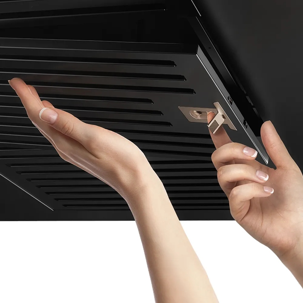 Coifa de Ilha Electrolux 90cm Preta Pro Series com Painel Touch e Filtro Baffle (90CIV)