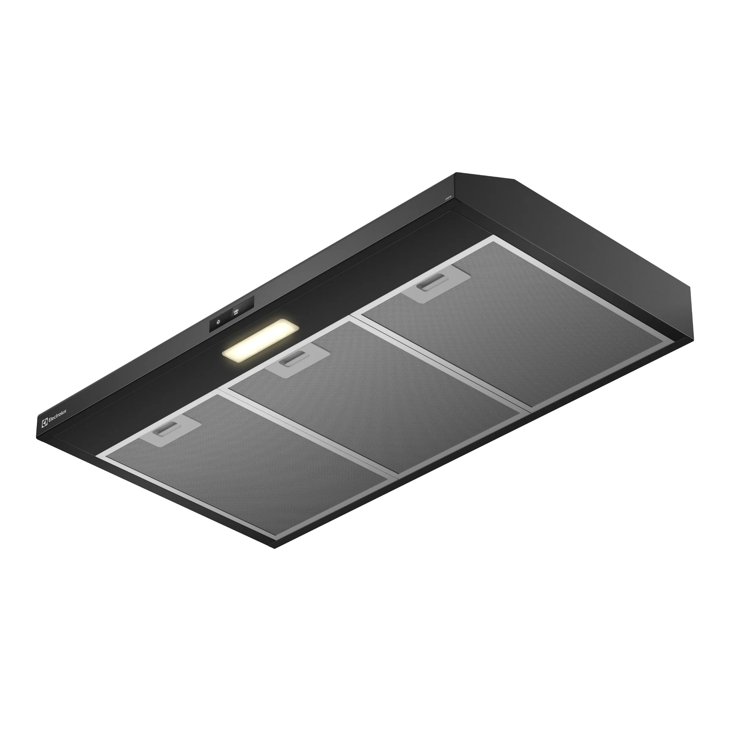 Depurador de Ar Electrolux 80cm Preto Alto Poder de Sucção, Painel Touch e Luz LED (DE8TB)