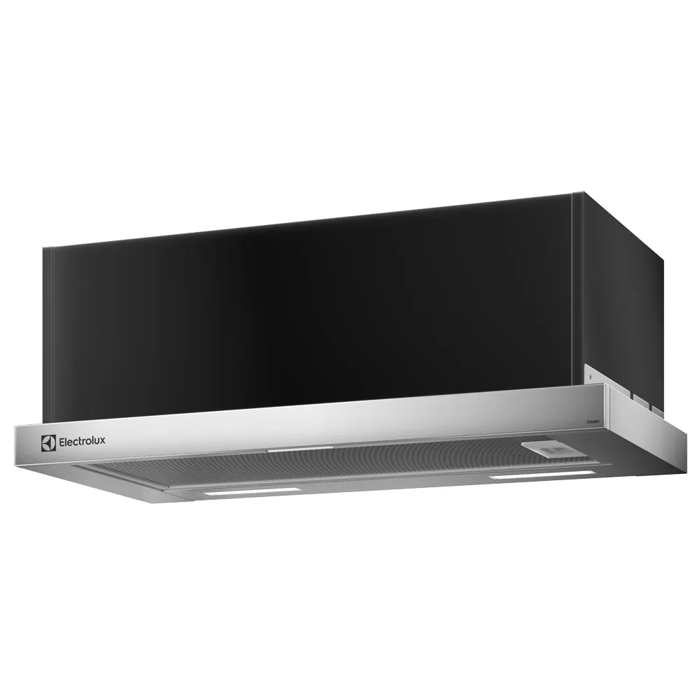 Depurador de Ar Electrolux 60cm Retrátil Inox Efficient com Luz de Led (DE6RX)