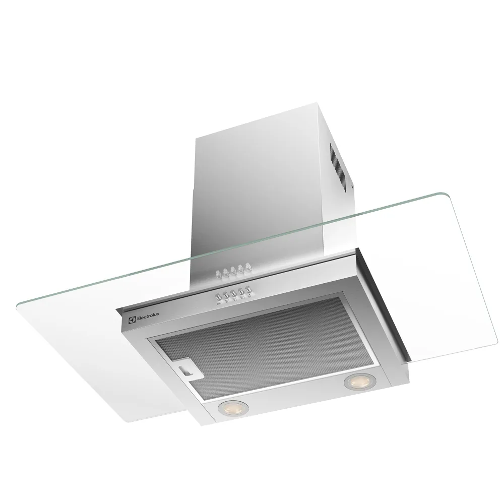Coifa de Parede Electrolux 90cm de Vidro Efficient com Luz de Led (CE9VX)