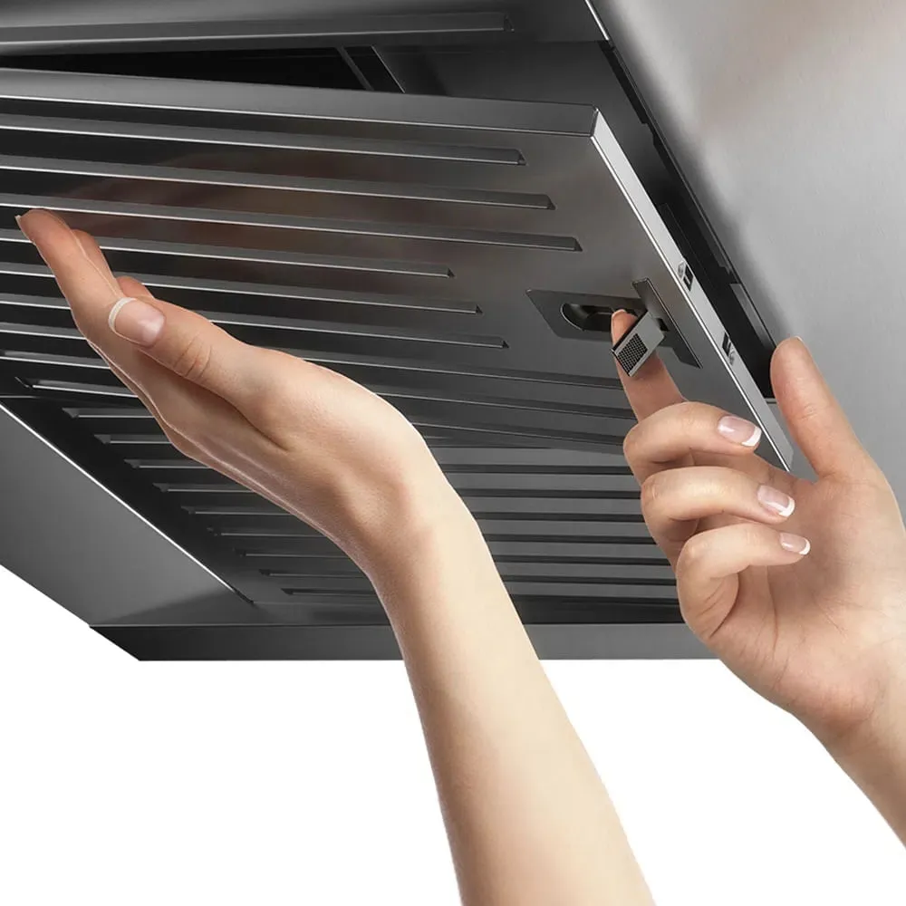 Coifa de Parede Electrolux 90cm Inox Home Pro com Painel frontal de Vidro Espelhado (90CTU)