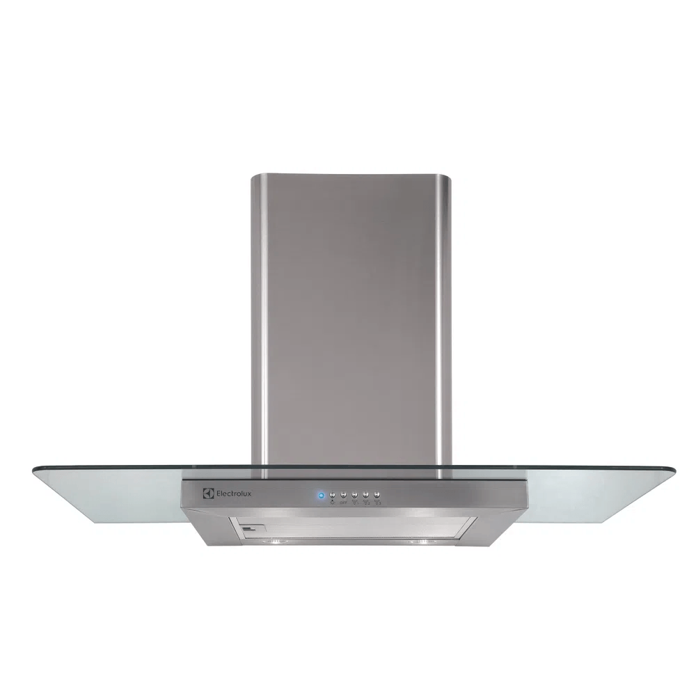 Coifa de Parede Electrolux 90cm com Campana de Vidro (90CVS) - Inox, Filtro de Carvão Ativado