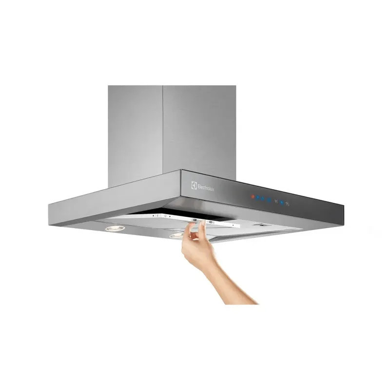 Coifa de Parede Electrolux 90cm Inox com Painel Blue Touch e Timer com Desligamento Automático (90CTS)