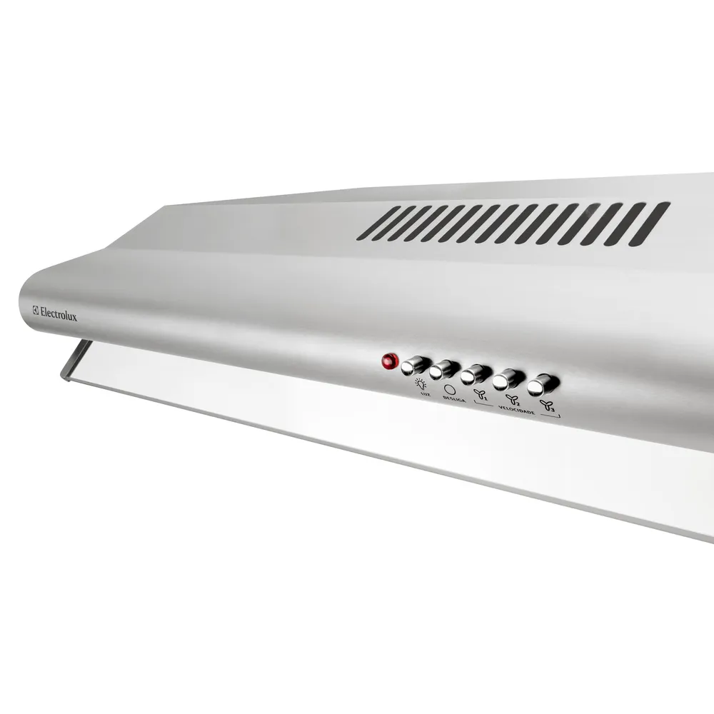 Depurador de Ar Parede Electrolux 80cm Inox com Filtro Lavável e Máscara Captadora de Ar (DE80X)