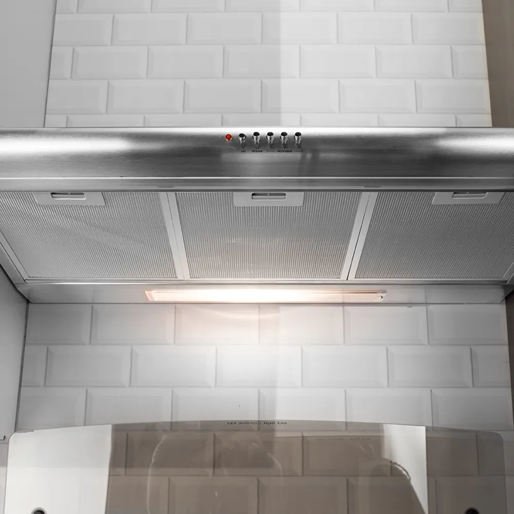 Depurador de Ar Parede Electrolux 80cm Inox com Filtro Lavável e Máscara Captadora de Ar (DE80X)