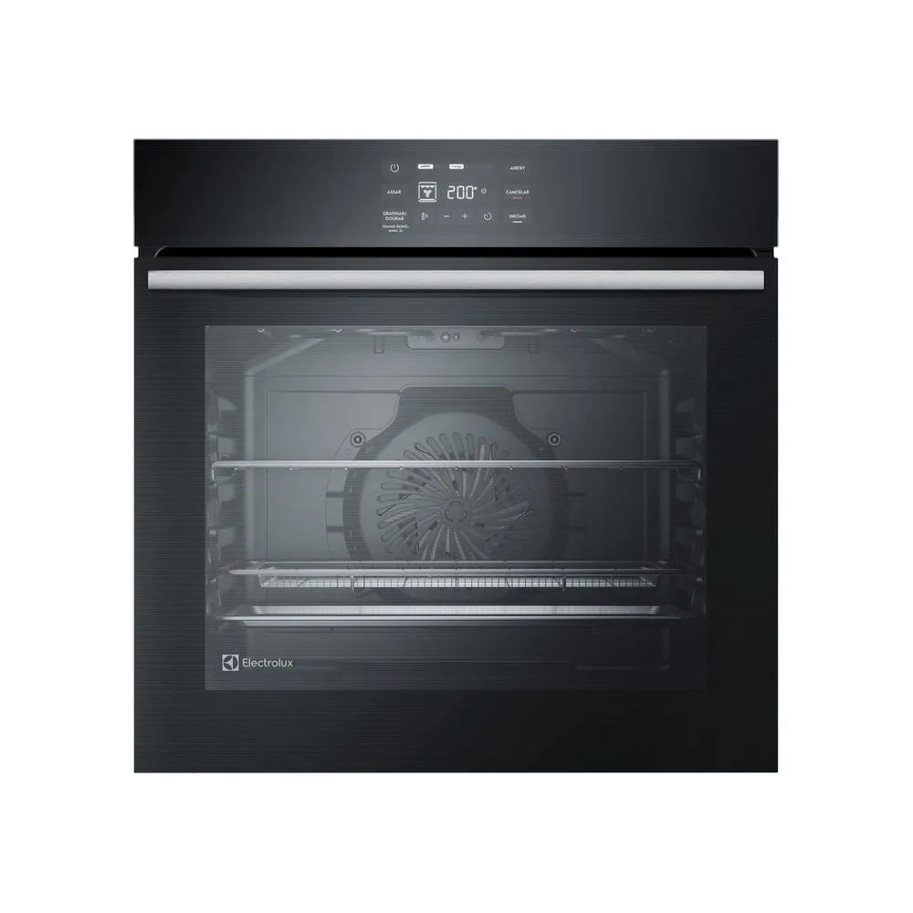 Forno de Embutir Elétrico Electrolux 80L Experience Air fryer, PerfectCook360 e Painel Touch (OE8EA)