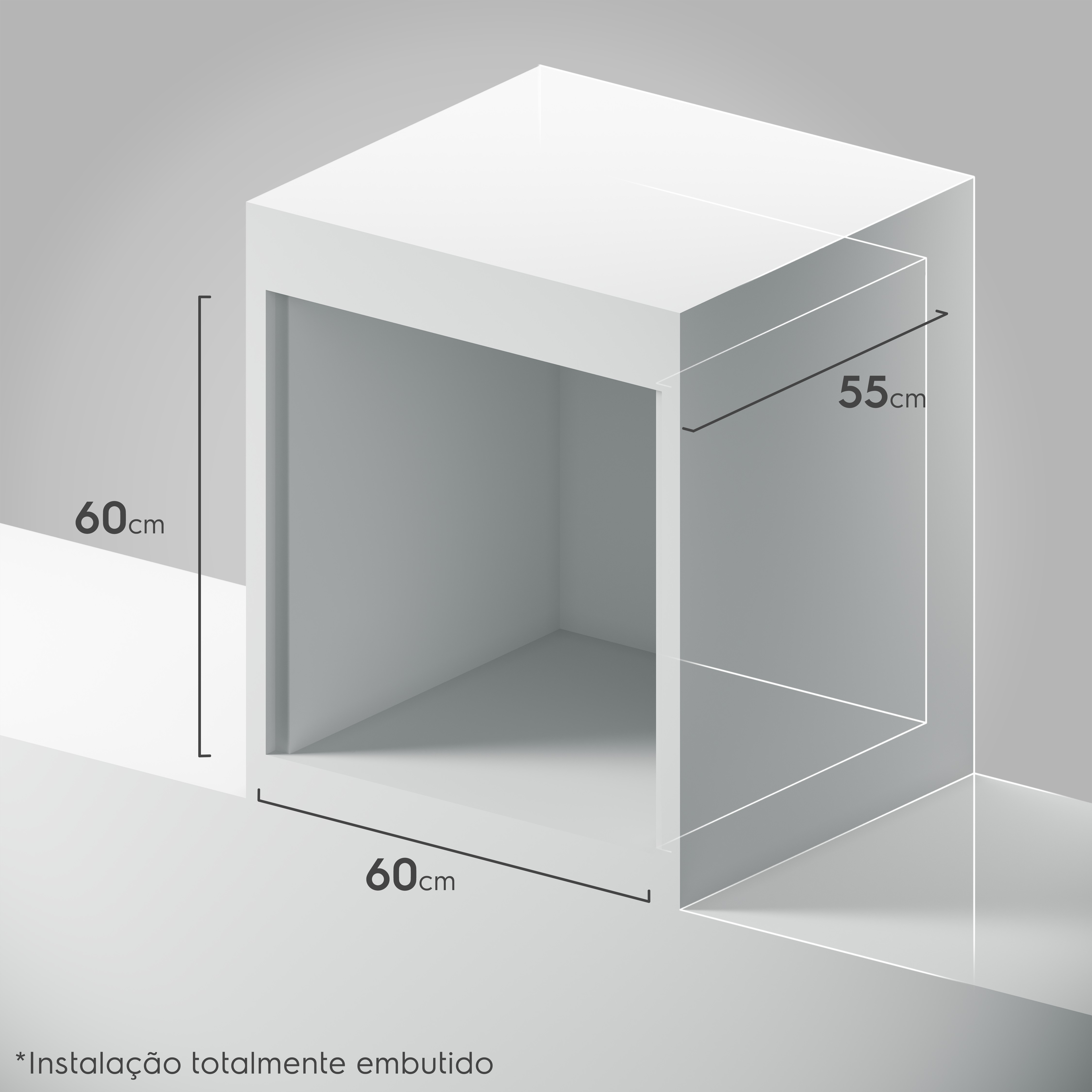Kit Cooktop 5 Bocas a Gás Efficient (KE5GR) + Forno de Embutir Elétrico 80L Efficient (OE8EL) Electrolux