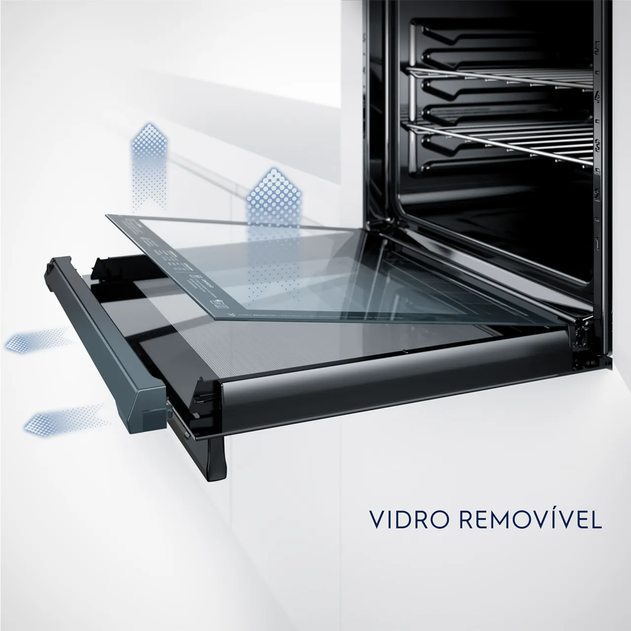 Forno de Embutir Electrolux Elétrico 80L Expert com VaporBake e Wi-fi Cinza (OE8EW)