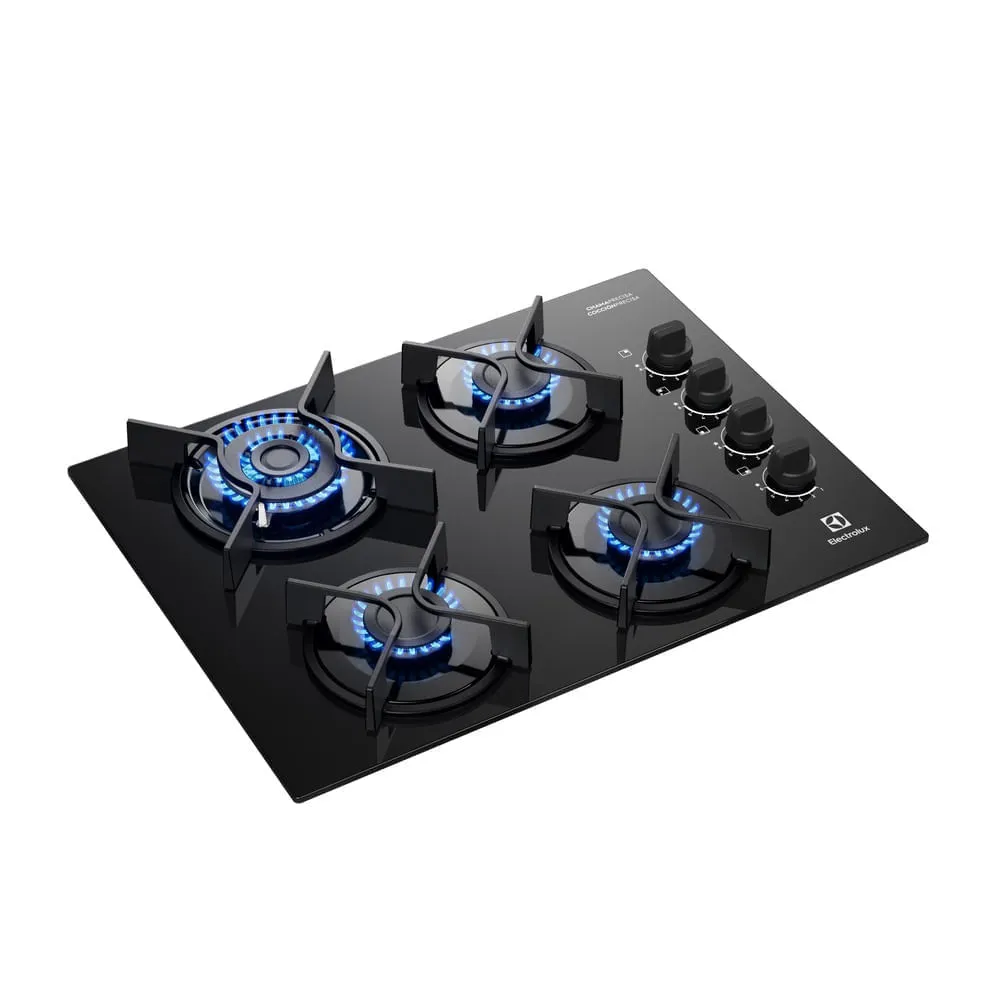 Kit Cooktop 4 Bocas a Gás Experience (KE4GC) + Forno de Embutir Elétrico 50L Experience (OE5EA) Electrolux