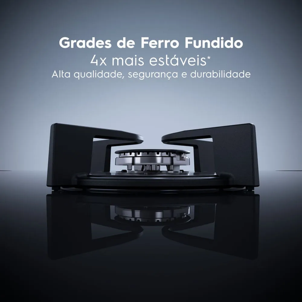 Kit Cooktop 4 Bocas a Gás Experience (KE4GC) + Forno de Embutir Elétrico 50L Experience (OE5EA) Electrolux