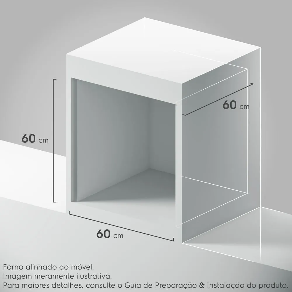Forno de Embutir Electrolux Elétrico 80L Home Pro c/ AirFryer, Wi-Fi e VaporBake Espelhado (OE9XS)