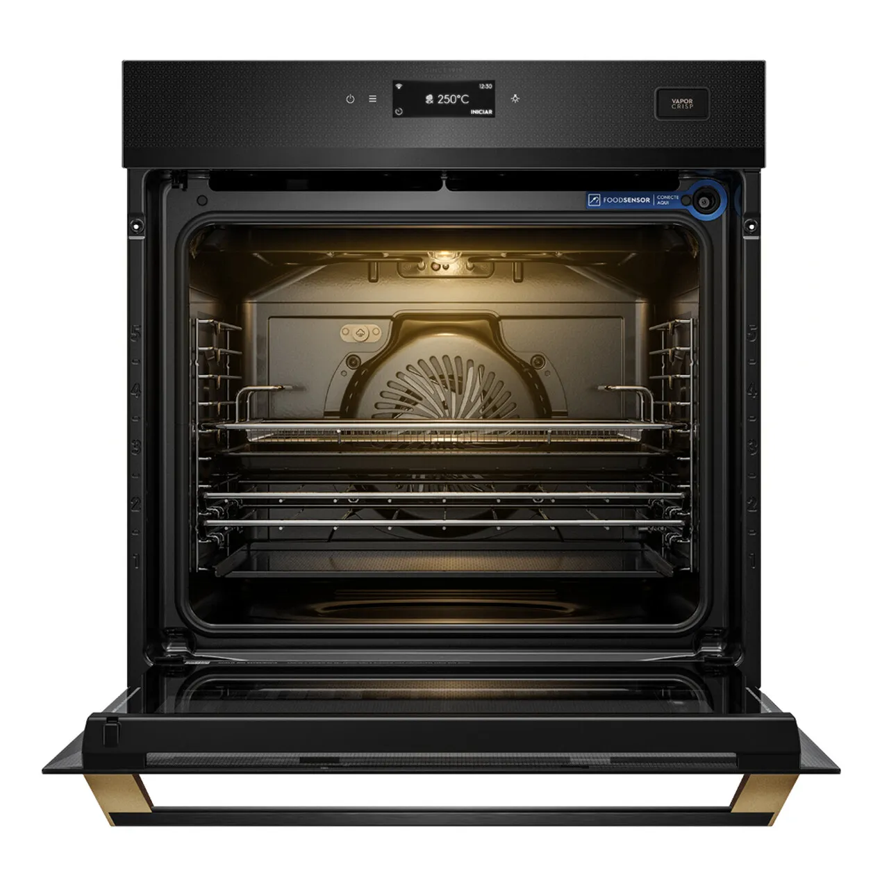 Forno de Embutir Elétrico Electrolux 80L Expert Pro Series com VaporCrisp e Wi-fi (OE9XB)
