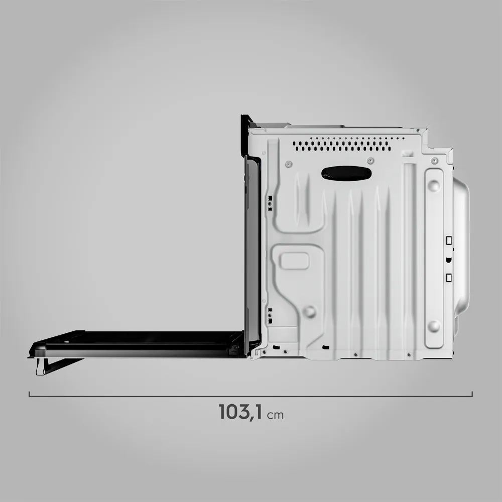 Forno de Embutir Elétrico Electrolux 80L Expert Pro Series com VaporCrisp e Wi-fi (OE9XB)